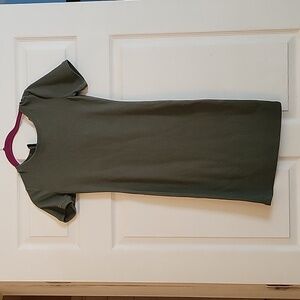 Forever 21 Ribbed dress Olive Green